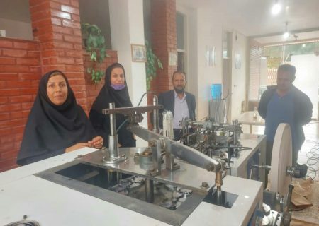 افتتاح دستگاه تولید لیوان یکبار مصرف در گتوند