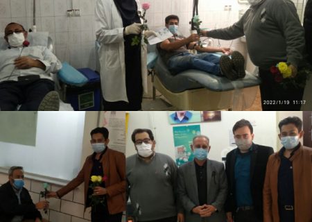 موسسین انجمن تالاسمی شوش از اهداکنندگان خون تقدیر نمودند