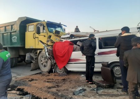 ۵ کشته و مصدوم در پی تصادف در محور شوش – چغازنبیل