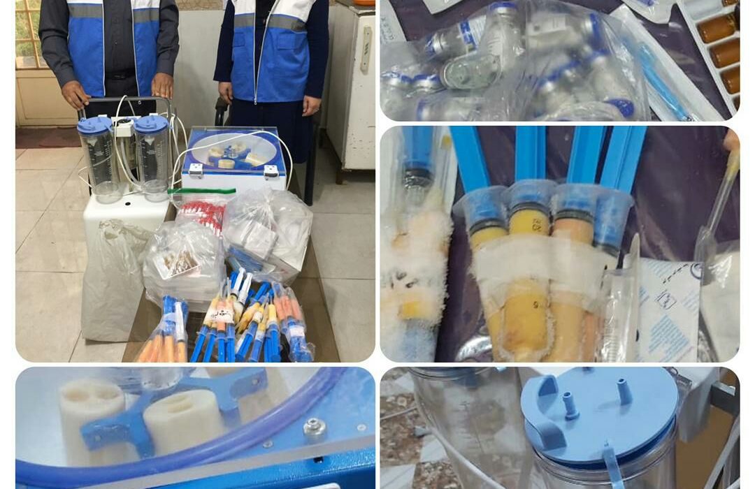 پلمب یک مرکز غیرمجاز زیبایی در هفت تپه