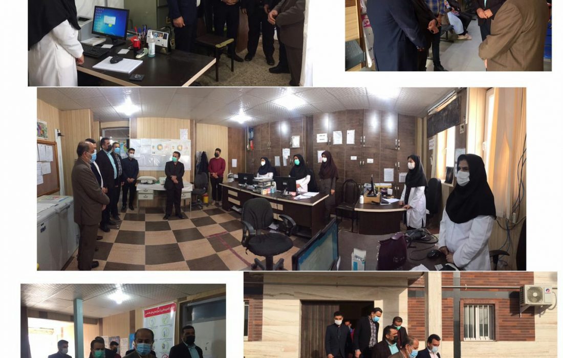 بازدید فرماندار هندیجان از مراکز خدمات جامع سلامت و بیمارستان شهداء هندیجان