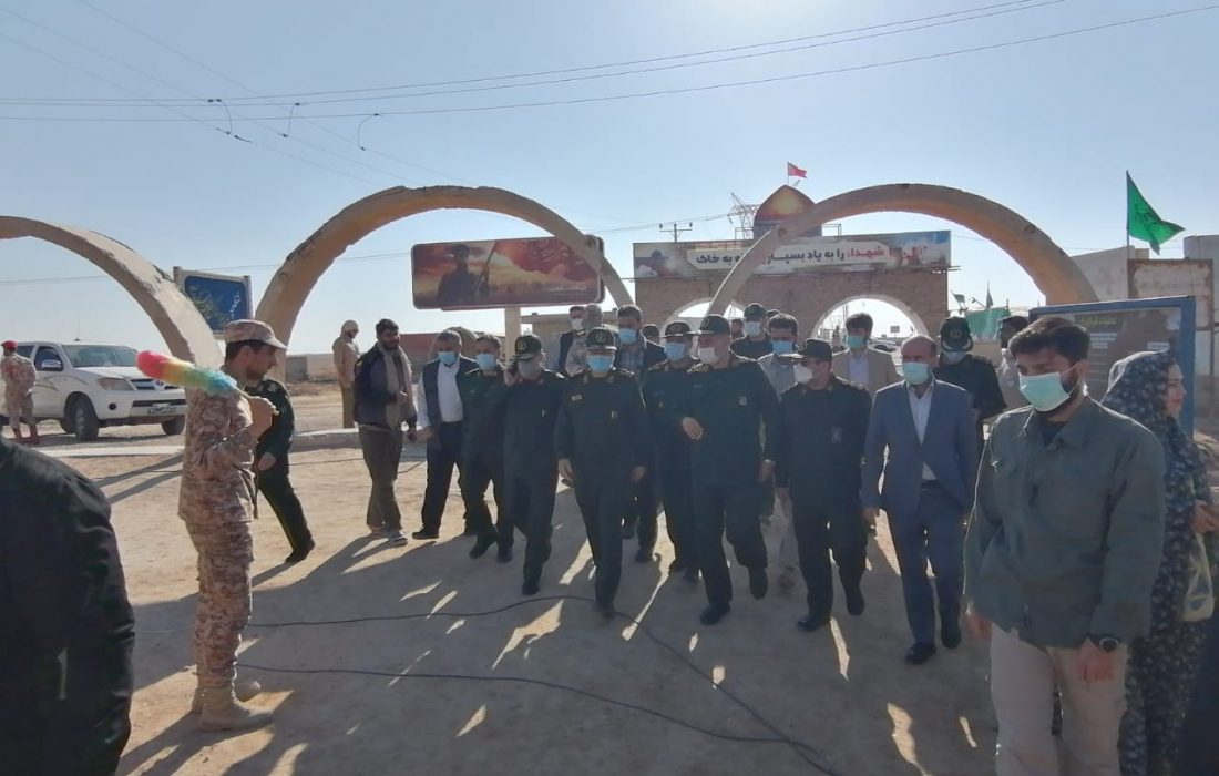 گزارش تصویری بازدید و سرکشی سردار سلامی فرمانده کل سپاه از یادمان شلمچه