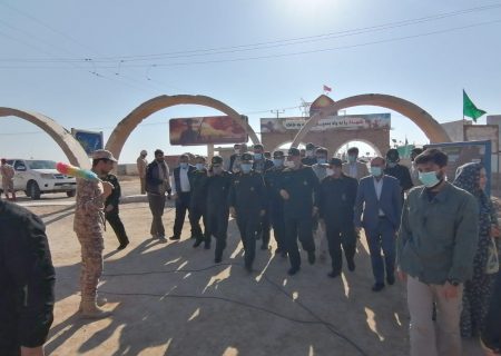 گزارش تصویری بازدید و سرکشی سردار سلامی فرمانده کل سپاه از یادمان شلمچه