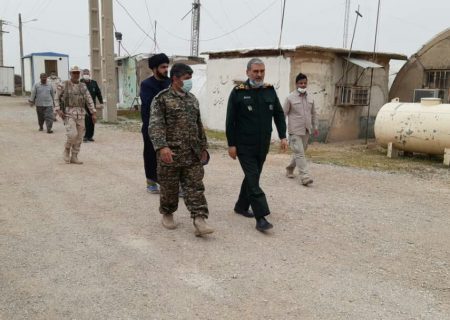 بازدید سردارشاهوارپو ازیادمان شهدای فکه