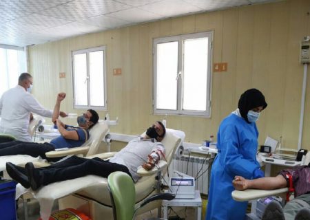 مرکز خونگیری شوش در شب قدر پذیرای اهداکنندگان است