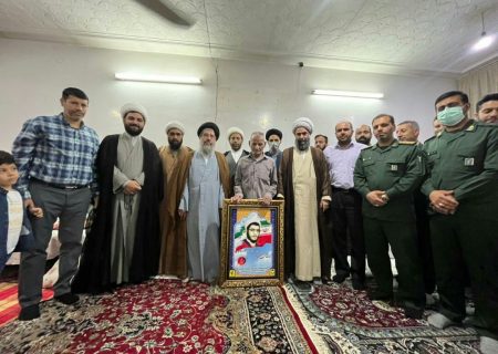 دیدار با خانواده روحانی شهید عبدالکریم اسدالهی به مناسبت ماه مبارک رمضان