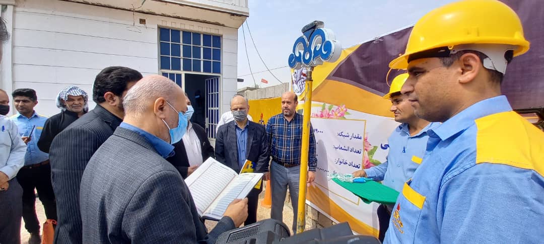 گازرسانی به روستا‌های شوش