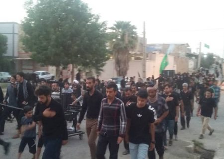 برگزاری مراسم شام غریبان اباعبدالله الحسین (ع) در روستای عمله سیف + گزارش تصویری