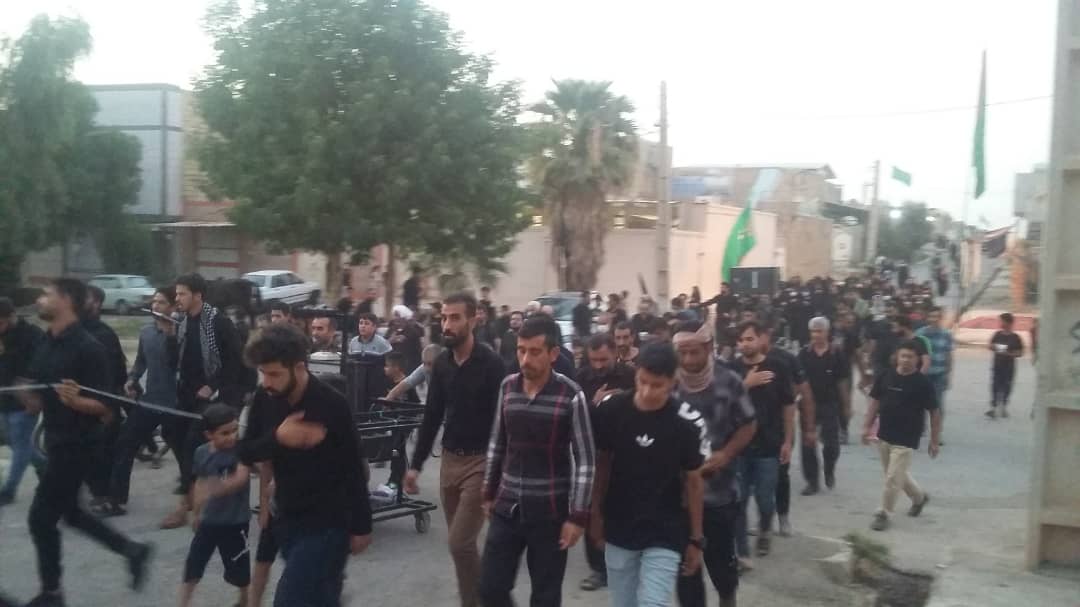 برگزاری مراسم شام غریبان اباعبدالله الحسین (ع) در روستای عمله سیف + گزارش تصویری