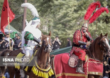 مراسم تعزیه روز عاشورا در شوش + گزارش تصویری