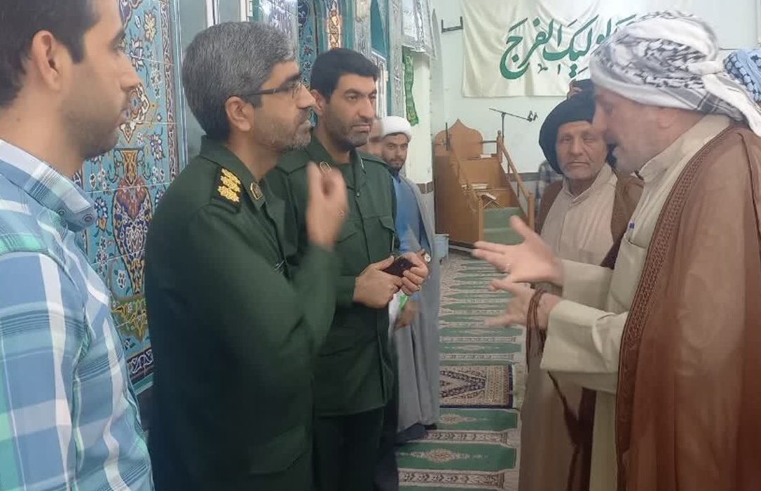 گفت‌وگوی چهره به چهره فرمانده سپاه شوش با ساکنین کوی وهب و انصار