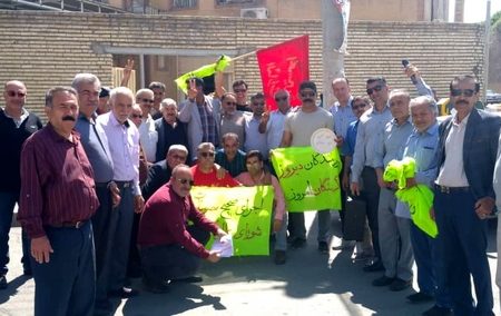 اعتراض بازنشستگان شوش به مصوبه مزدی شورایعالی کار