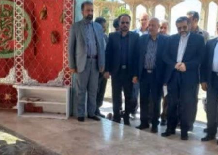 ادای احترام به مقام شامخ شهدای شوش