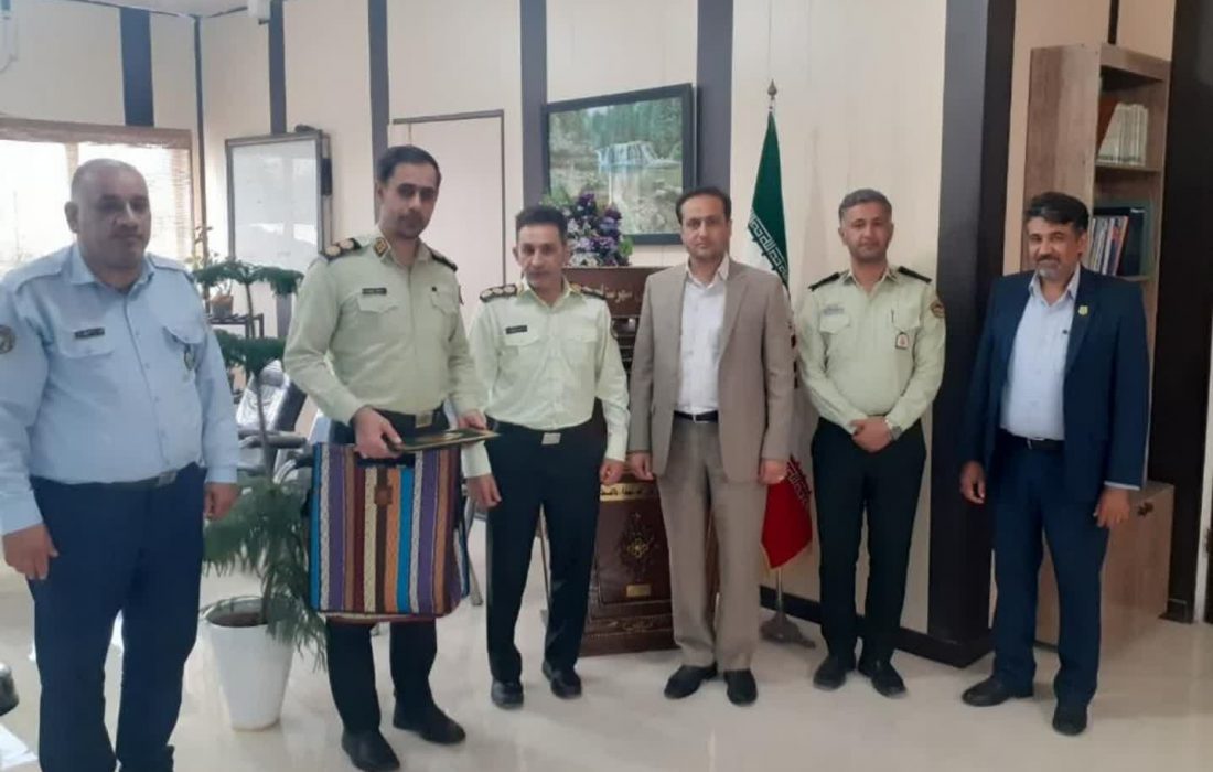 تقدیر اداره کل میراث فرهنگی خوزستان از فرماندهی فراجاشهرستان شوش