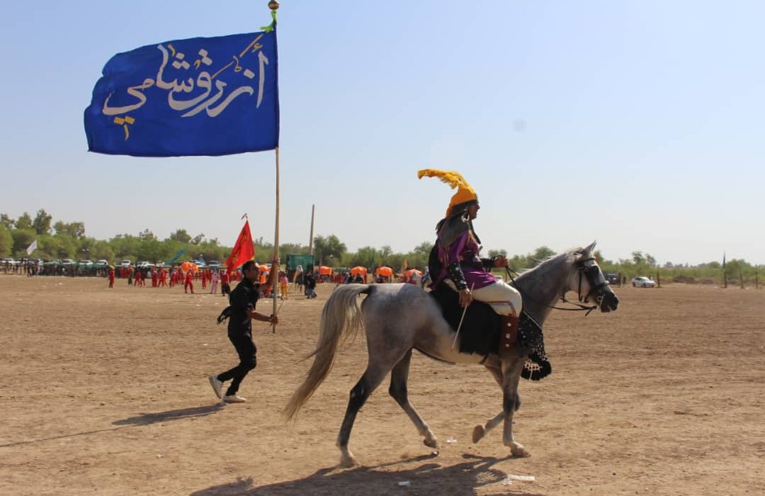 گزارش تصویری از تعزیه شوش و حر در روز عاشورا