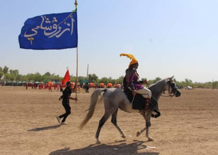 گزارش تصویری از تعزیه شوش و حر در روز عاشورا