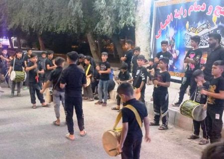کوچک‌ترین هیئت عزاداری در شهرستان شوش