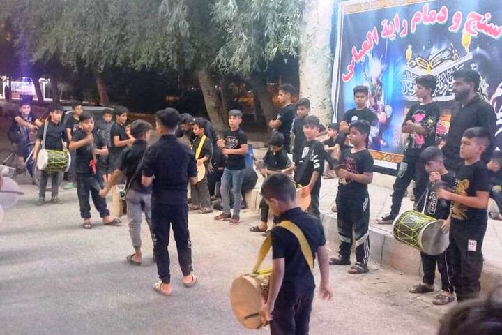 کوچک‌ترین هیئت عزاداری در شهرستان شوش