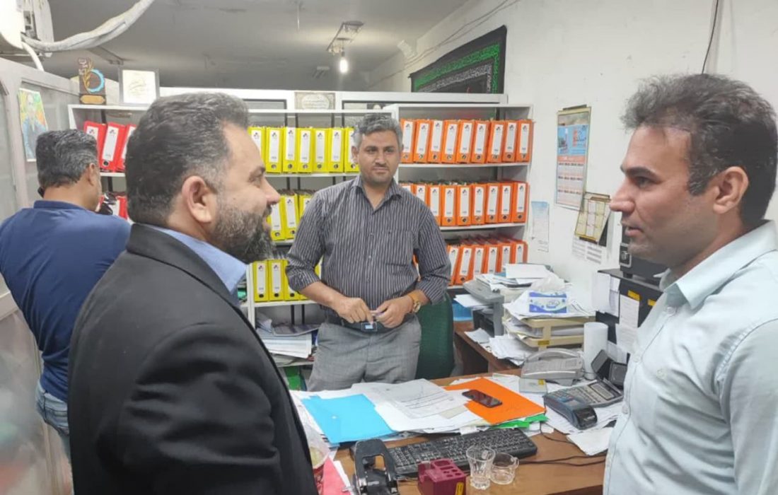 بازدیدفرماندار از اتاق اصناف شوش