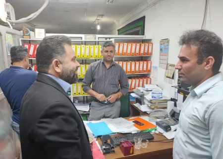 بازدیدفرماندار از اتاق اصناف شوش