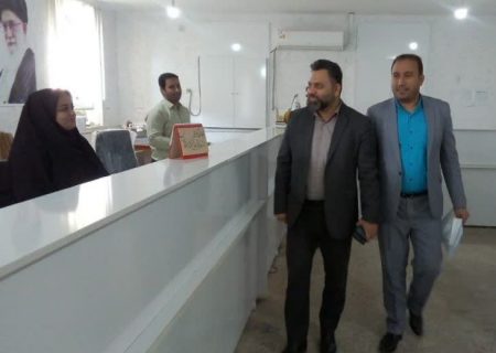 بازدید سرزده فرماندار شهرستان شوش از اداره آموزش و پرورش