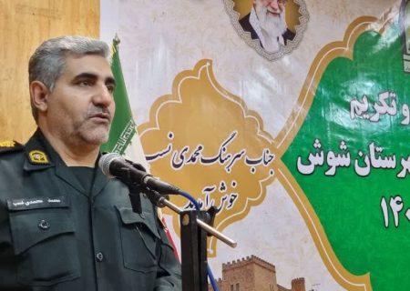 فرمانده جدید انتظامی شهرستان شوش : از تمام ظرفیت برای تامین امنیت شهروندان استفاده میشود