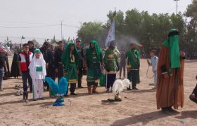 تعزیه میدانی روز عاشورا در عمله سیف